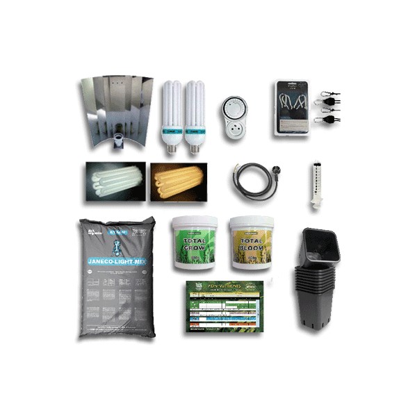 Pack complet - Culture en terreau - 250w CFL