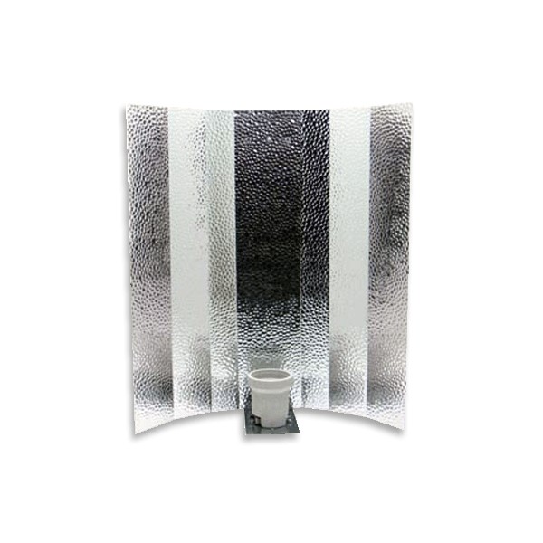 Réflecteur miroir martelé