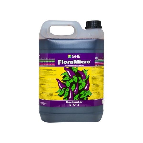 GHE - FLORA MICRO 5l (Tripart Micro - eau dure)