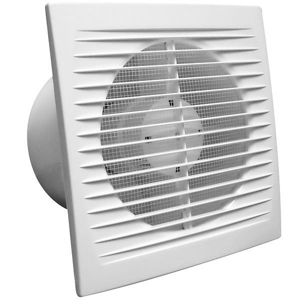 Extracteur/intracteur de gaine avec grille 100mm - 95m3/h