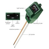 Testeur Humidité/PH/Luminosité pour la terre