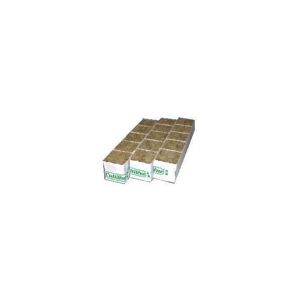 15 cubes de laine de roche 4 x 4cm pour semis/boutures