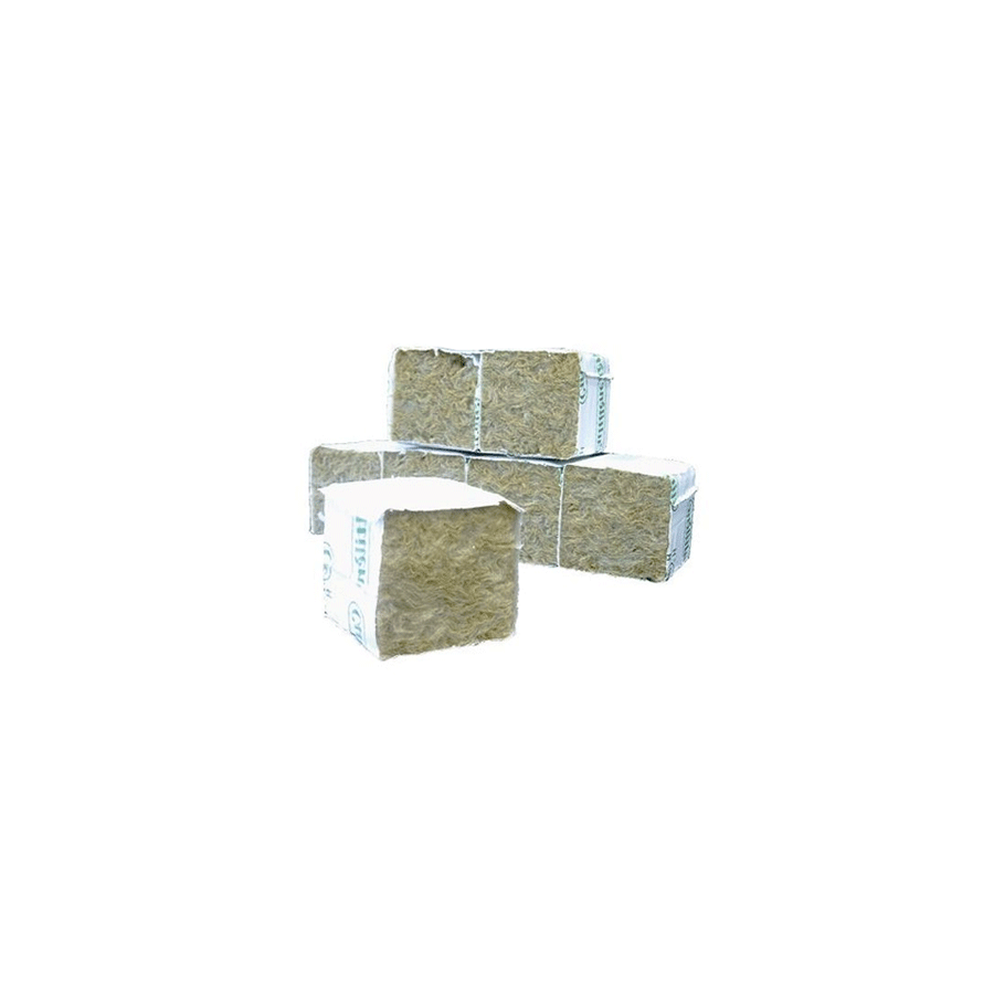 7 cubes de laine de roche 4 x 4cm pour semis/boutures