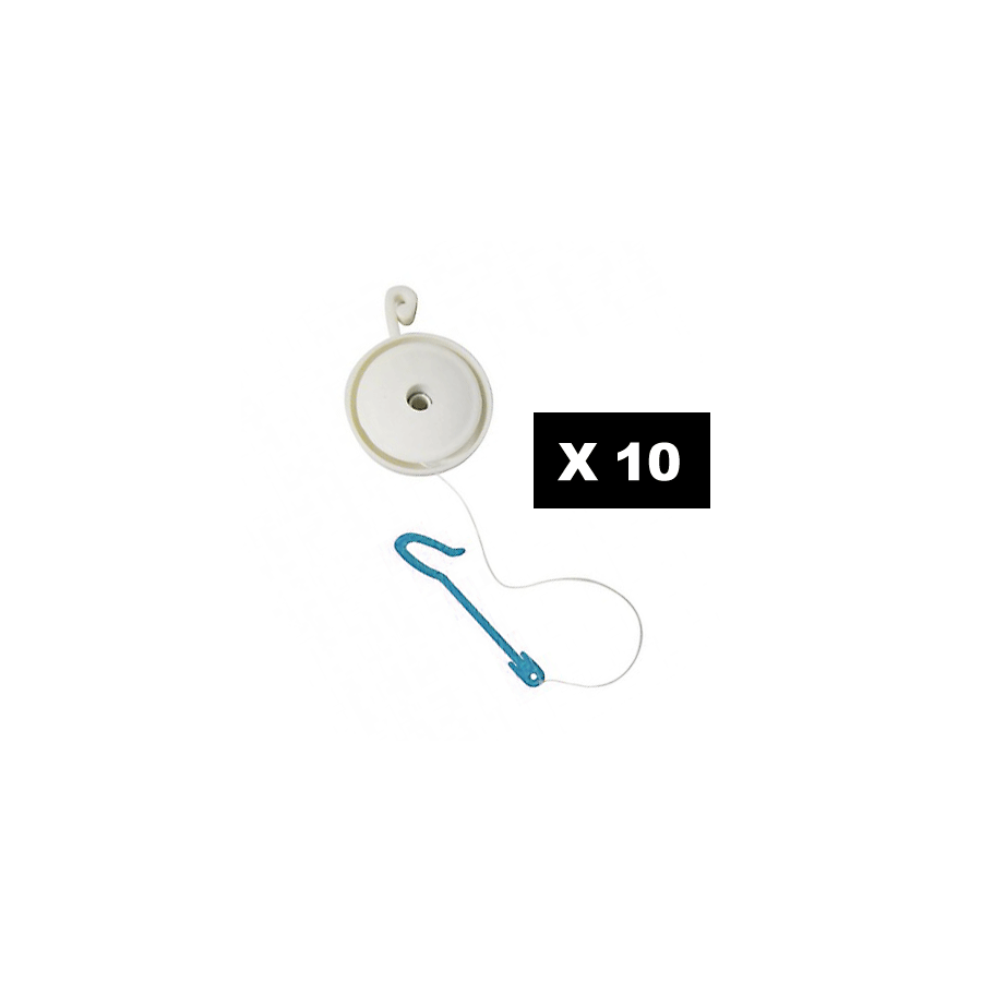 Guide enrouleur pour plantes - lot de 10