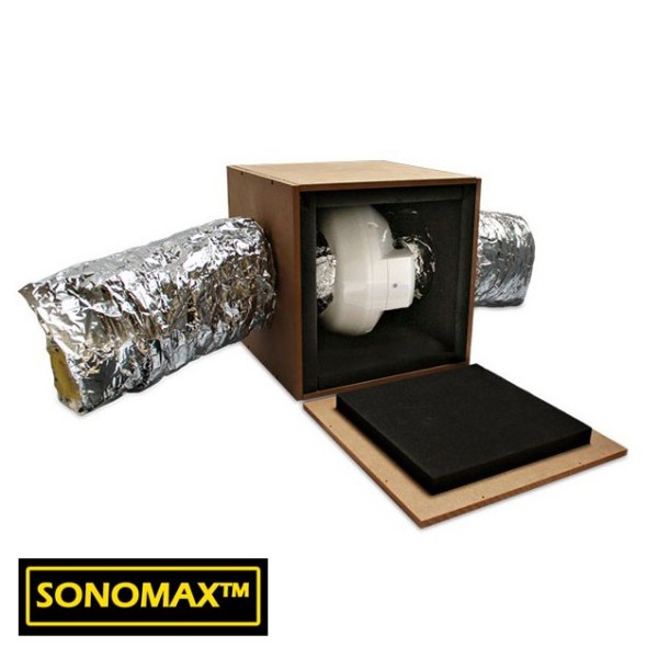 Pack Extracteur PK 125 2 vitesses - caisson insonorisé - gaine sonomax