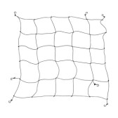 Filet AJUSTABLE ECO pour box 60x60cm jusqu'à 120x120cm