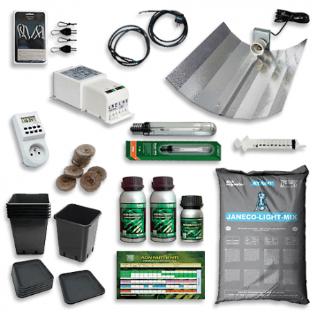 Pack culture terreau BIO - 400w HPS