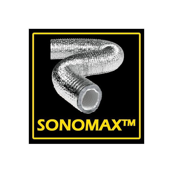 Gaine insonorisée ouate SONOMAX™ diamètre 125mm - 3m
