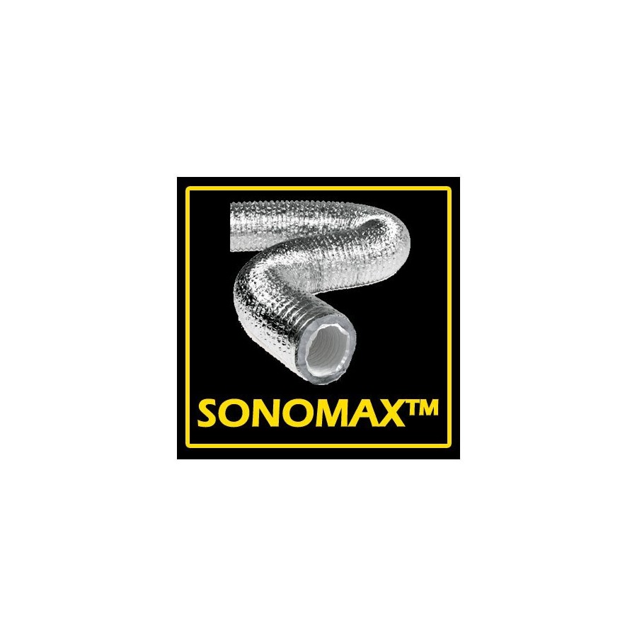 Gaine insonorisée ouate SONOMAX™ diamètre 125mm - 3m