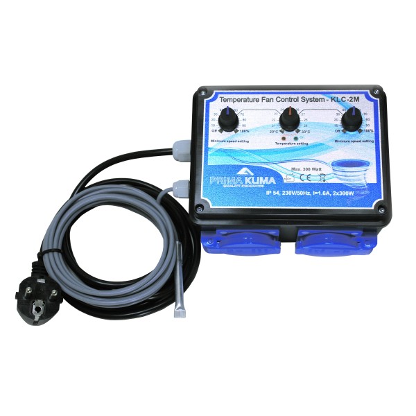 Contrôleur de ventilation KLC2M - 2 x 300W - PRIMA Klima