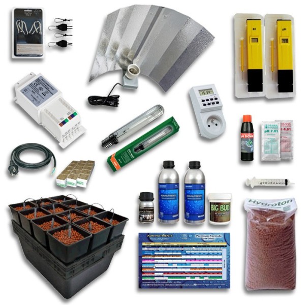 Pack complet - Culture hydroponique - 400w