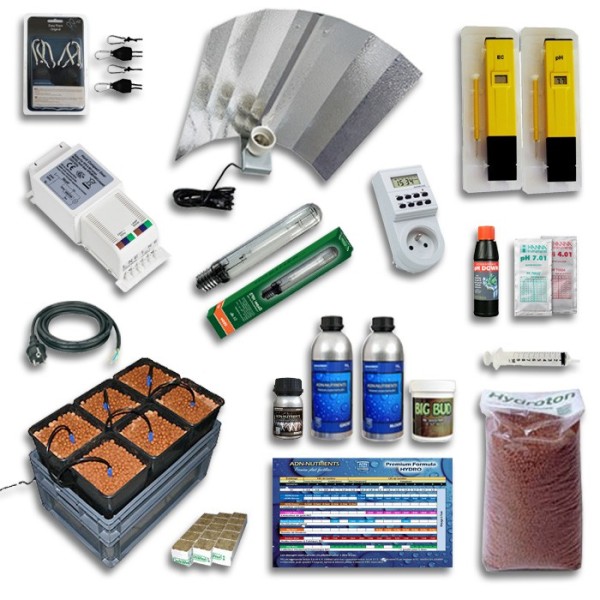 Pack complet - Culture hydroponique - 250w