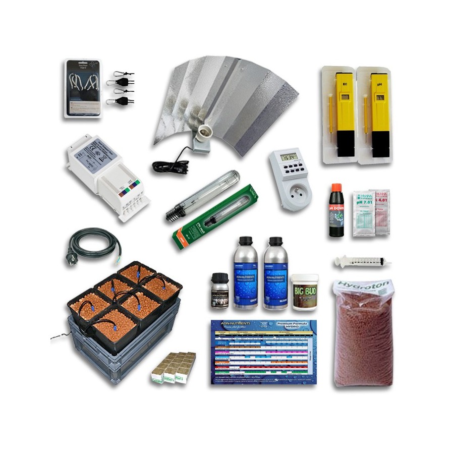Pack complet - Culture hydroponique - 250w