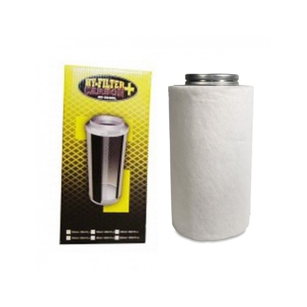Filtre anti-odeurs HY-FILTER + V2 CARBON 125mm - 400m3/h
