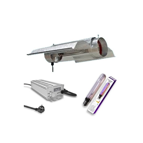 Kit 600w Super HPS Nurturelite bat cooltube V4 125mm Ballast Electronique