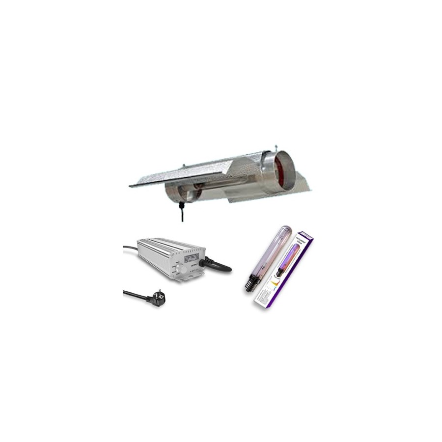 Kit 600w Super HPS Nurturelite bat cooltube V4 125mm Ballast Electronique