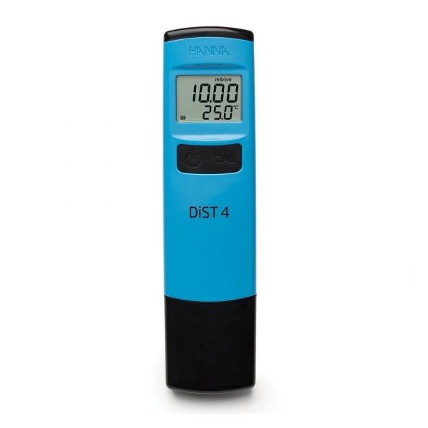 Testeur EC Hanna DIST 4 PRO + solution d'étalonnage