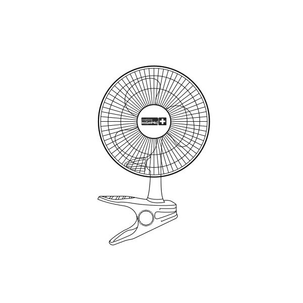 Ventilateur à pince clipfan pro