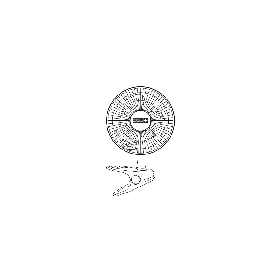 Ventilateur à pince clipfan pro