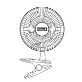 Ventilateur à pince clipfan pro