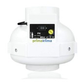 Extracteur d'air Prima Klima PK 150mm 2 vitesses "Super Silent" 390-760m3/h (nouveau modèle)