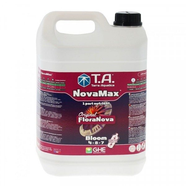 GHE - FLORA NOVA (NOVA MAX) BLOOM 5L - Terra Aquatica GHE