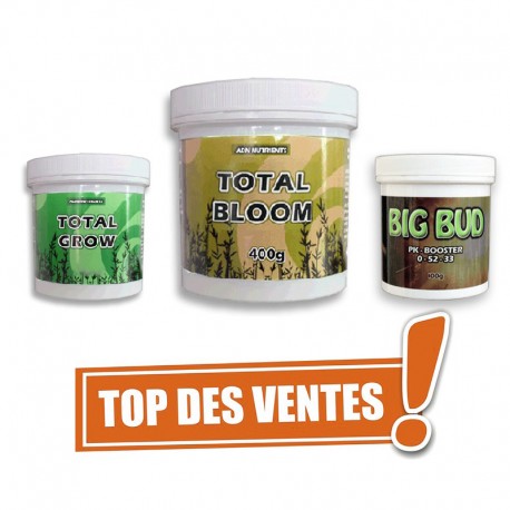 ADN NUTRIENTS© - Pack XL granulés + Big Bud