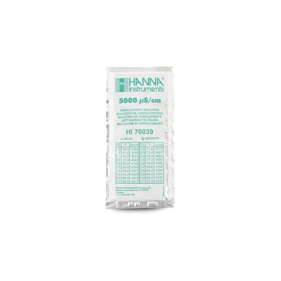 Sachet liquide étalonnage EC