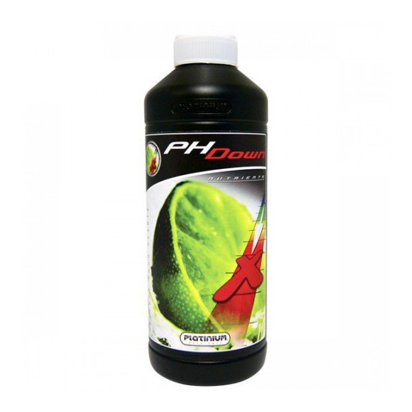 Platinium - pH Down - 250ml - Abaisse le ph  (croissance & floraison)