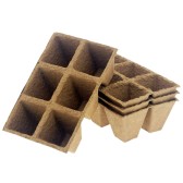 Pots biodégradables 6cm (24 pots)