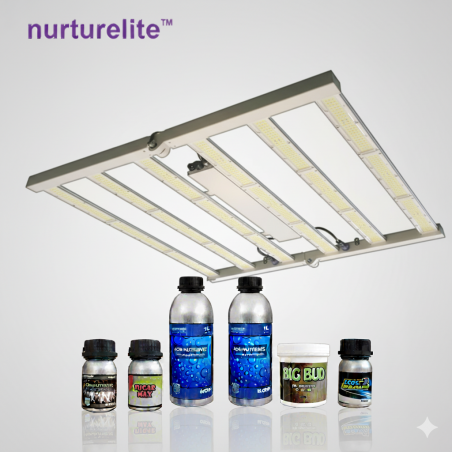 Pack LED Pro 2m2 WPLED 480EU FLo+ avec ADN Nutrients