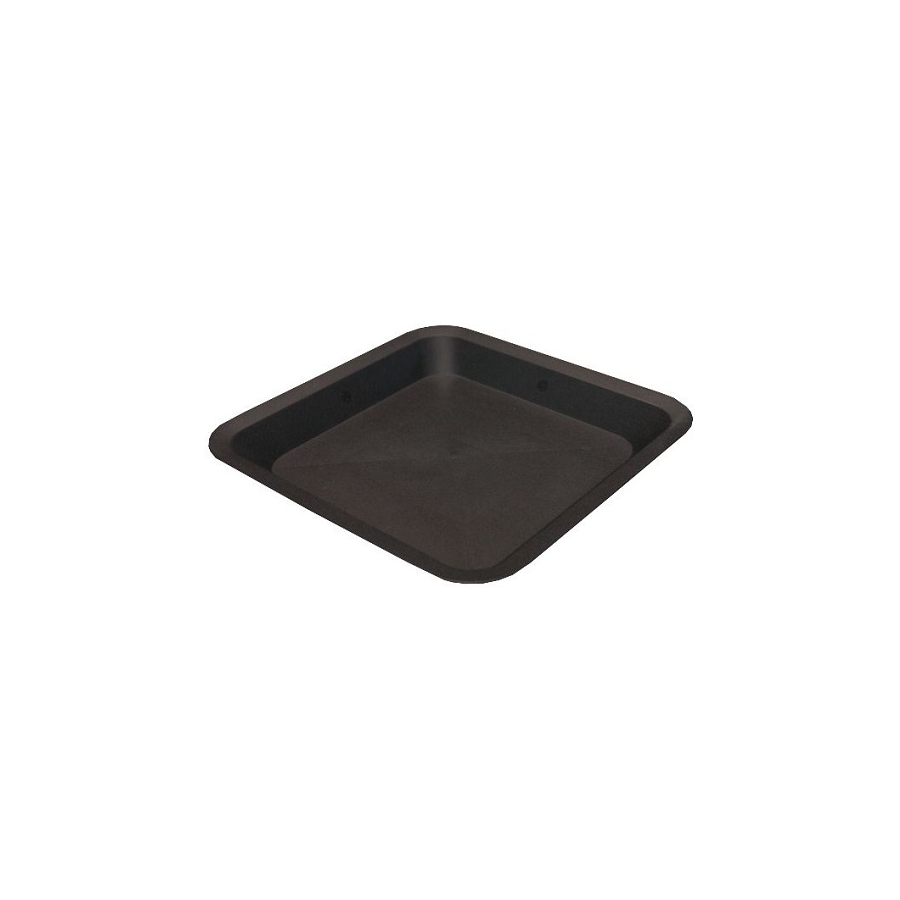 Soucoupe carrée 25cm x 25cm - noire