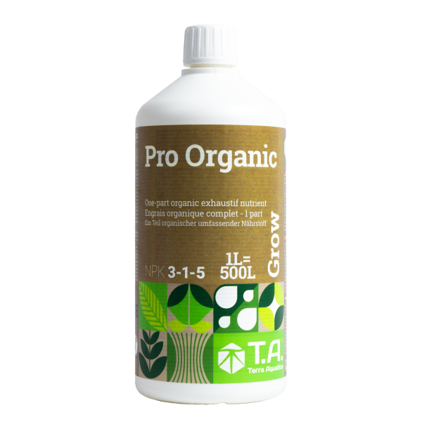 Engrais Pro Organic Grow 1 L - Terra Aquatica