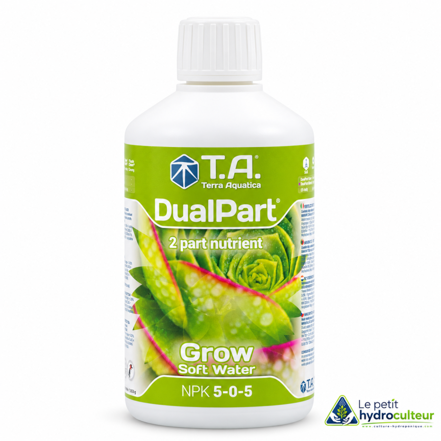 DualPart Grow eau douce 500 ml – Terra Aquatica