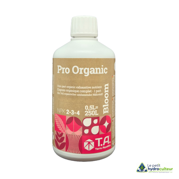 Engrais Pro Organic Bloom 500 ml – Terra Aquatica