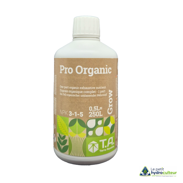 Engrais Pro Organic Grow 500 ml – Terra Aquatica