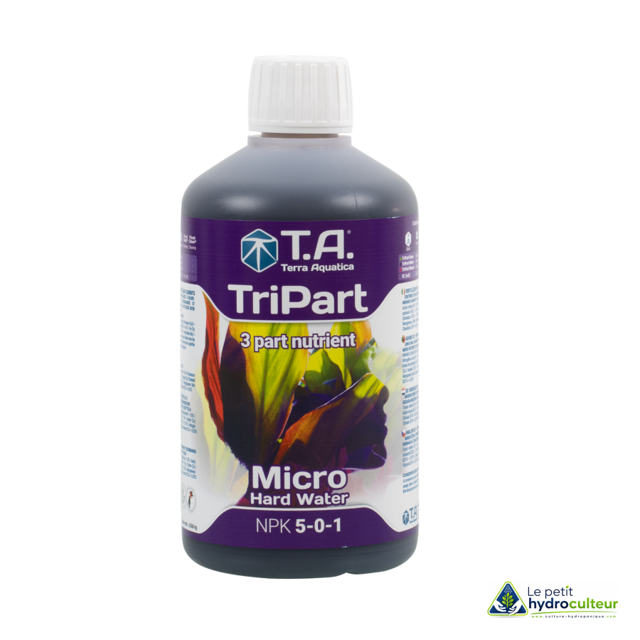 TriPart Micro eau dure 500 ml – Terra Aquatica