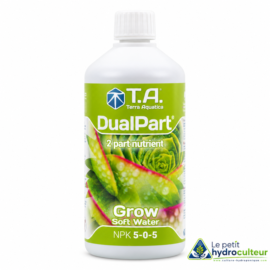DualPart Grow eau douce 1 L – Terra Aquatica