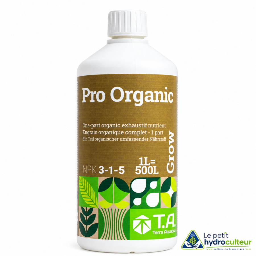 Engrais Pro Organic Grow 1 L - Terra Aquatica