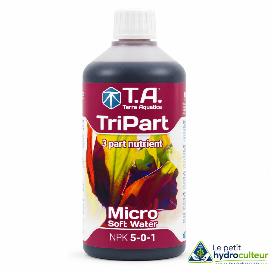 TriPart Micro eau douce 1 L – Terra Aquatica