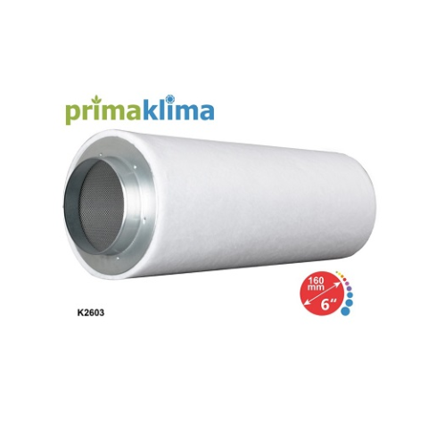 Filtre à charbon Eco Line 900 m³/h Ø150 mm - Prima Klima