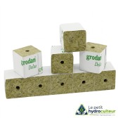 15 cubes de laine de roche 4 x 4cm pour semis/boutures