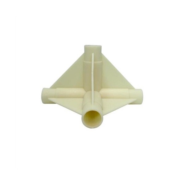 Angle plastique en K - 19mm
