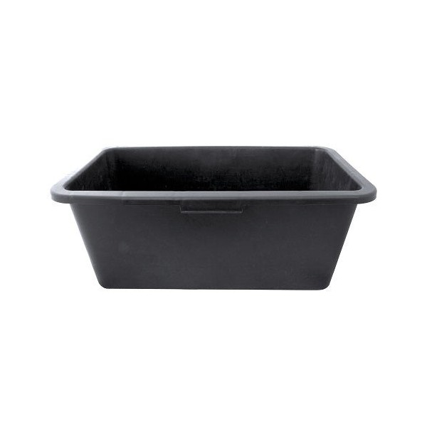 Bac réservoir en PVC rigide noir - 90L
