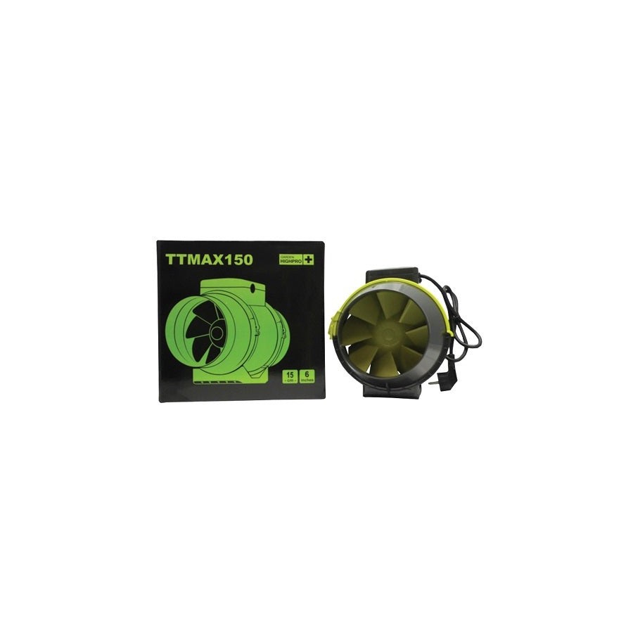 Extracteur à double vitesse TT MAX 150 - 2 vitesses  - 405 et 520m3/h - Garden HighPro