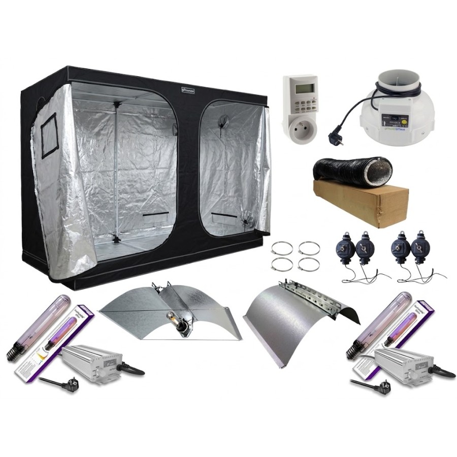 Pack Spécial Complet 240x120 / 2 x 600w électronique / Nurturelite / Prima Klima