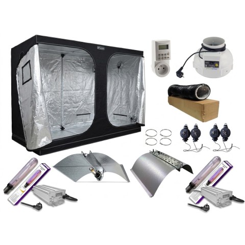 Pack Spécial Complet 240x120 / 2 x 600w électronique / Nurturelite / Prima Klima